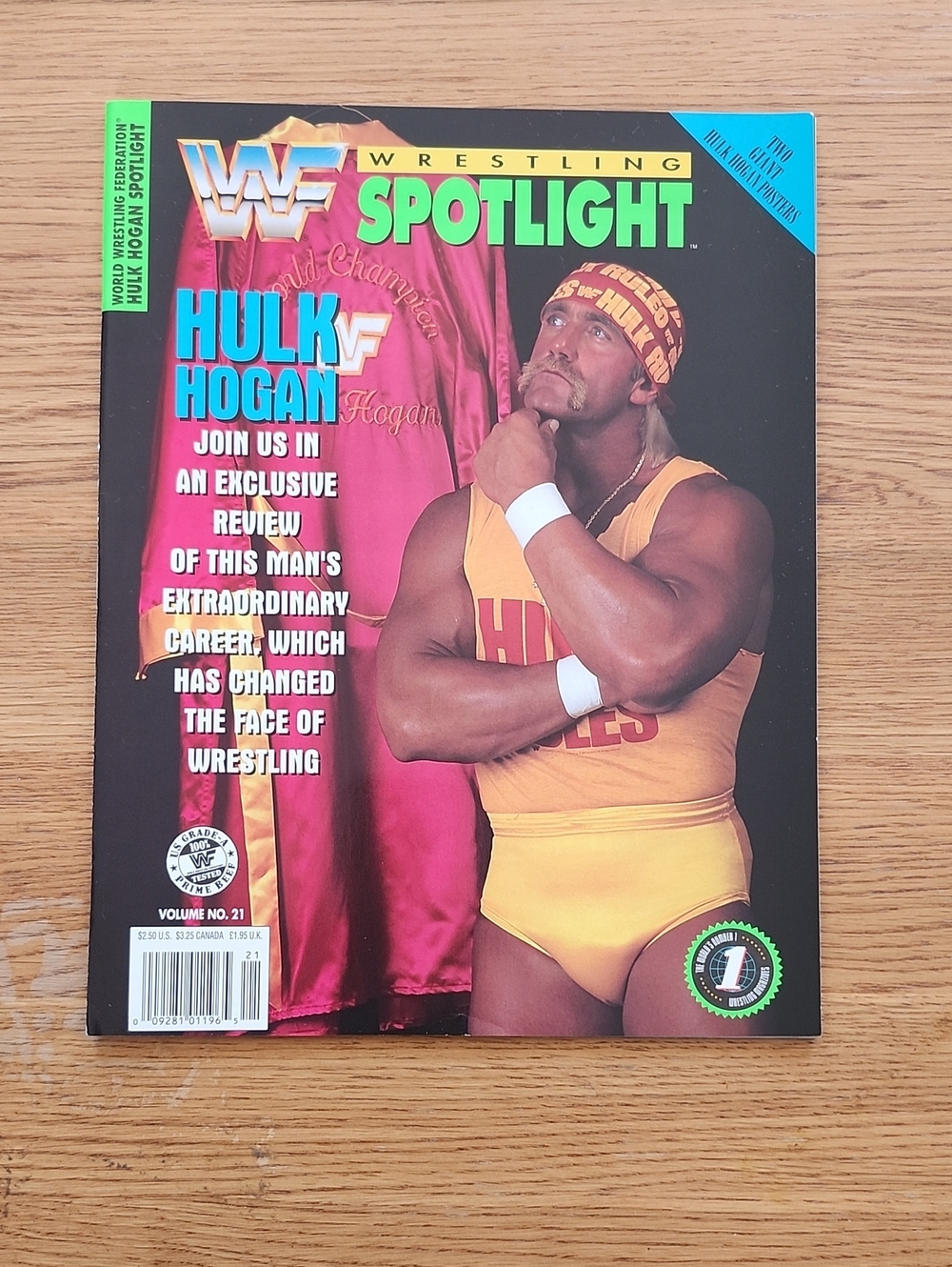 WWE Hulk Hogan Spotlight Magazine Vol 21 1993